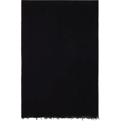 Rick Owens Black Tower Giglio Mega Scarf