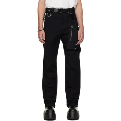 Rick Owens Black Tower Holster Cargo Pants
