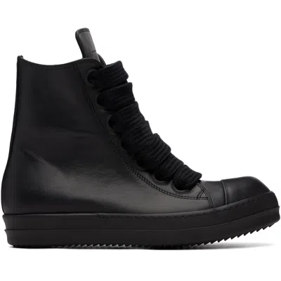 Rick Owens Black Tower Jumbolaced Sneaks Sneakers In Multi