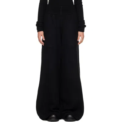 Rick Owens Black Tower Loose Lounge Pants