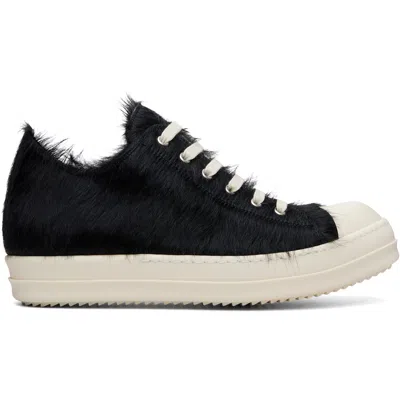 Rick Owens Black Tower Low Sneaks Sneakers In Multi