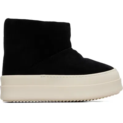 Rick Owens Black Tower Mega Bumper Low Lunar Boots