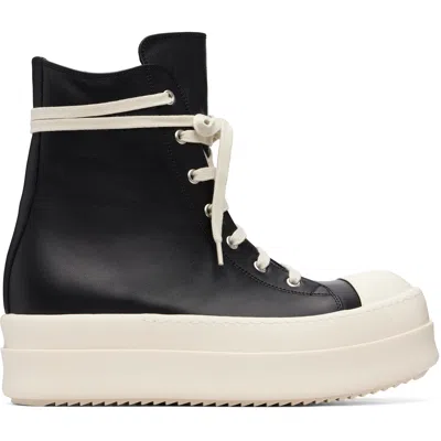 Rick Owens Black Tower Mega Bumper Sneaks Sneakers
