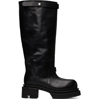 Rick Owens Black Tower Naska Bogun Boots