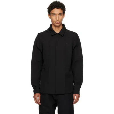 Rick Owens Black Tower Outershirt Jacket
