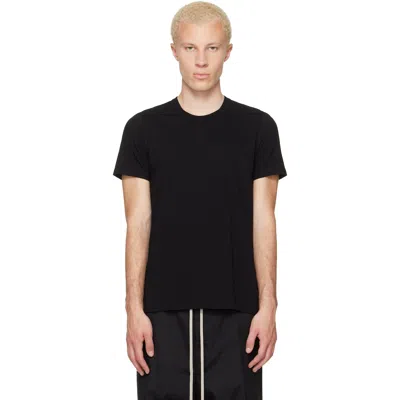 Rick Owens Black Tower Short Level T-shirt