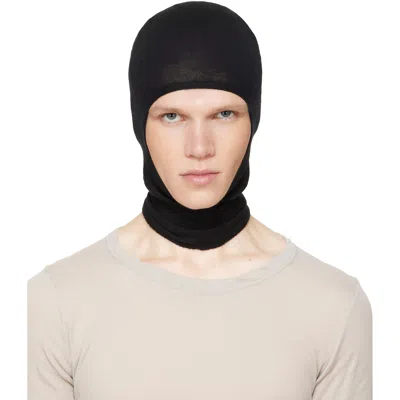 Rick Owens Black Tower Skull Balaclava