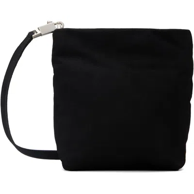 Rick Owens Black Tower Soft Adri Bag In 09 Black