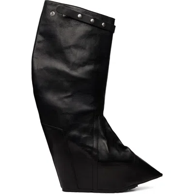 Rick Owens Black Tower Taconaska Boots