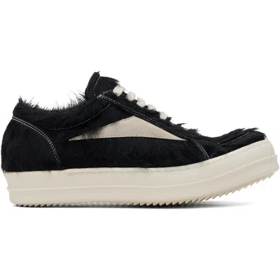 Rick Owens Black Tower Vintage Sneaks Sneakers