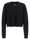 Rick Owens Knit Sweater Tommy V-neck In Black