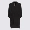 Rick Owens V-neck Short-sleeve T-shirt In Black