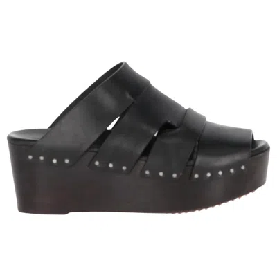Pre-owned Rick Owens Black Wedges - 2010s