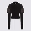 RICK OWENS RICK OWENS BLACK WOOL CASUAL JACKET