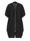 Rick Owens Black Wool Coat