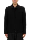 Rick Owens Collared Shirt Jacket Featuring Front Pockets