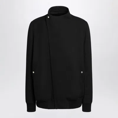RICK OWENS RICK OWENS  BLACK WOOL ZIP JACKET