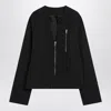 Rick Owens Black Hollywood V Safety Jacket