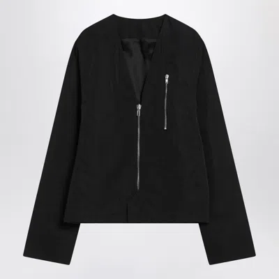 Rick Owens Black Zip Jacket Men
