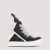Rick Owens Jumbolace Geobasket Sneakers Men In Black