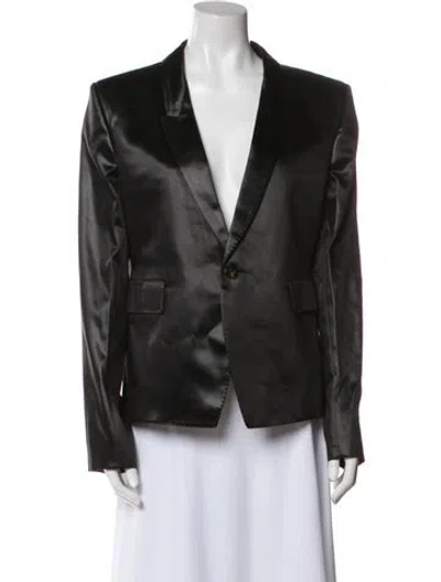 Pre-owned Rick Owens Blazer In Black