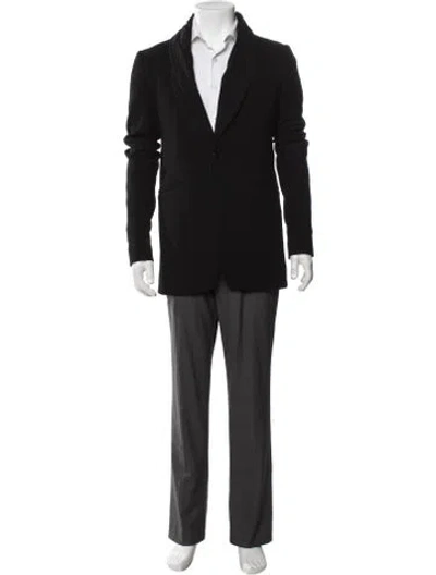 Pre-owned Rick Owens Blazer In Black