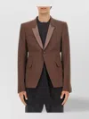 Rick Owens Single-breasted Tailored Blazer