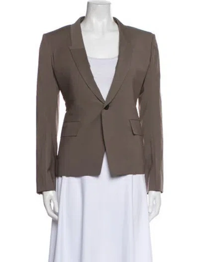 Pre-owned Rick Owens Blazer In Neutral