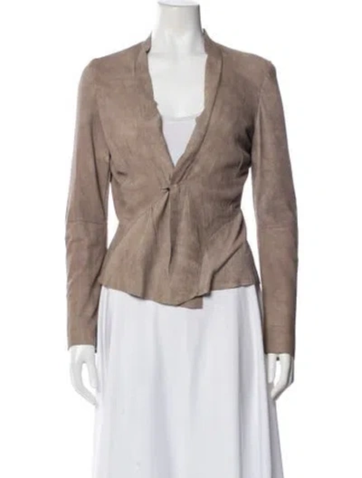 Pre-owned Rick Owens Blazer In Neutral