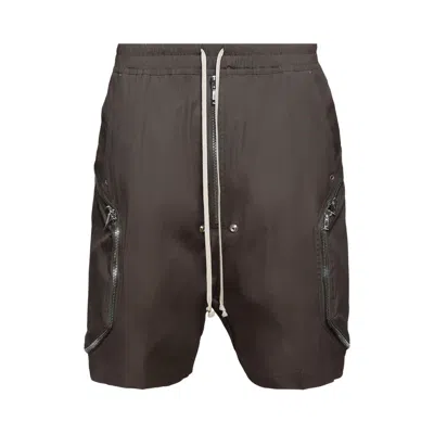 Pre-owned Rick Owens Blixa Bela Shorts 'dark Dust' | Brown | Men's Size 50
