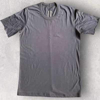 Pre-owned Rick Owens Blu Level T Shirt In Blue
