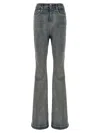 Rick Owens Blue Bootcut Jeans In Blue