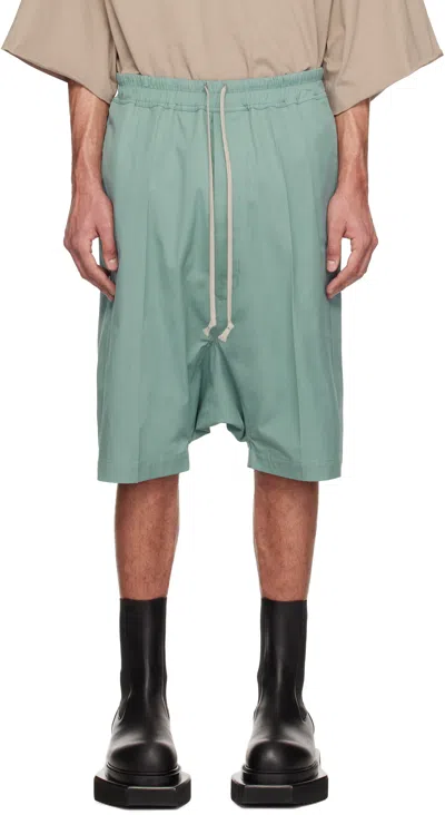 Rick Owens Blue Hollywood Rick S Pods Shorts In 66 Mouthwash