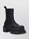 Rick Owens Bogun Ankle Boots Chunky Sole