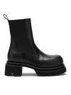 Rick Owens Black Ankle Boots In Black