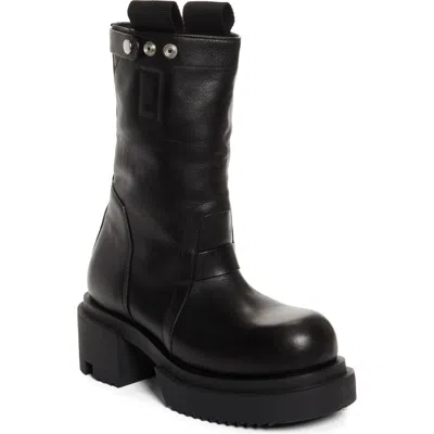 Rick Owens Bogun Boot In Black