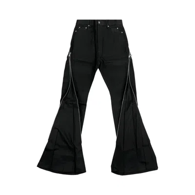 Pre-owned Rick Owens Bolan Banana High Waist Slim Trousers 'black'
