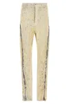Rick Owens Gold Bolan Banana Jeans In Neutral