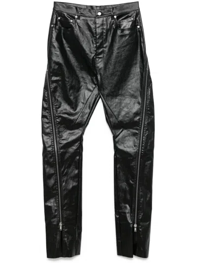 Rick Owens Bolan Banana Jeans In Black