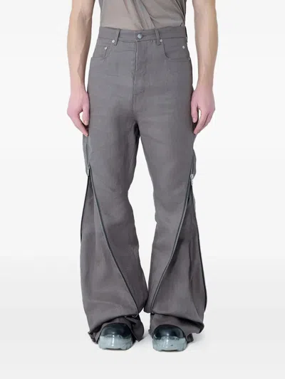 Rick Owens Bolan Banana Jeans In Grey