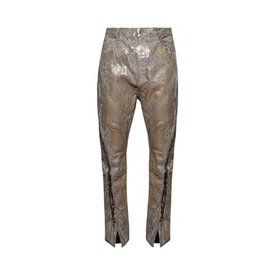 Pre-owned Rick Owens Bolan Banana Pants 'gold' | Men's Size 32