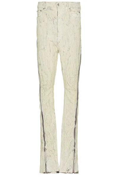 Rick Owens Bolan Banana Pants In Milk
