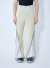Rick Owens Men Bolan Banana Pants In White