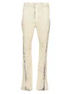 Rick Owens Off-white Hollywood Headon Utility Jeans In Neutral