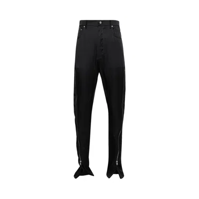 Pre-owned Rick Owens Bolan Banana Zip Pants 'black' | Men's Size 32