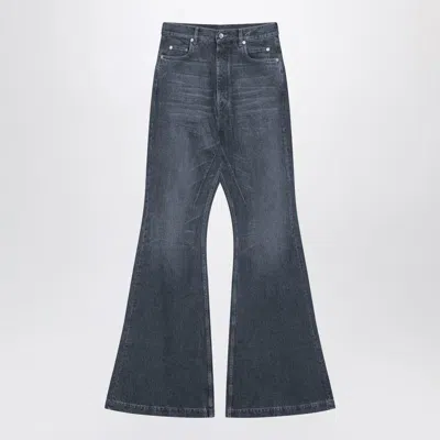 Rick Owens Bolan Bootcut In Blue