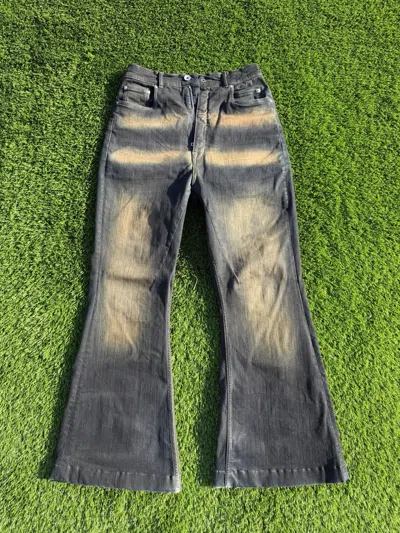 Pre-owned Rick Owens Bolan Bootcut Jeans In Brown