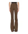 Rick Owens Bolan Bootcut Jeans In Green