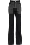 Rick Owens Lido Bolan Bootcut Trousers In Black