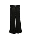 Rick Owens Bolan Bootcut Belt Loop Five Pocket Trousers In Black